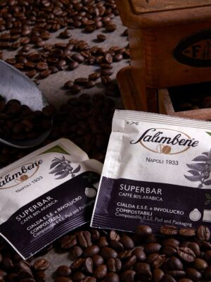 Cialde ESE - Miscela Superbar 80% Arabica - 100% Compostabili Cialde ESE - Miscela Superbar 80% Arabica - 100% Compostabili