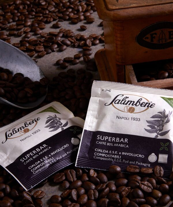 Cialde ESE - Miscela Superbar 80% Arabica - 100% Compostabili
